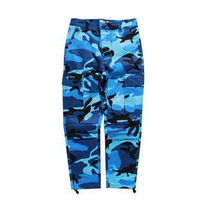 GONTHWID Color Camo Cargo Pants