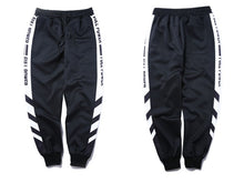 Load image into Gallery viewer, GONTHWID Striped Patchwork Harem Pants