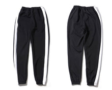 Load image into Gallery viewer, GONTHWID Harem Pants Men Side Striped Zipper Pockets Track Pants