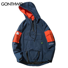 Load image into Gallery viewer, GONTHWID Front Pocket Pullover Jackets