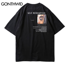 Load image into Gallery viewer, GONTHWID Self Redemption Patchwork Printed T-Shirt