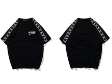 Load image into Gallery viewer, GONTHWID Ribbon Sleeve Printed  T-Shirt