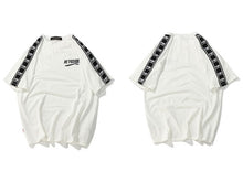 Load image into Gallery viewer, GONTHWID Ribbon Sleeve Printed  T-Shirt