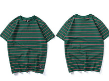 Load image into Gallery viewer, GONTHWID Harajuku Stripe T-shirts
