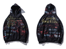 Load image into Gallery viewer, GONTHWID Hip Hop Graffiti Hoodies