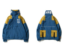 Load image into Gallery viewer, GONTHWID Back Pockets Half Zipper  Jackets