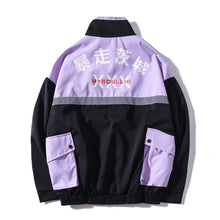 Load image into Gallery viewer, GONTHWID Pockets 3M Reflective Stripe Windbreaker Track Jackets