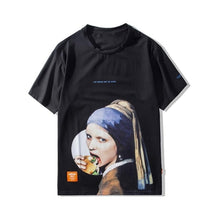 Load image into Gallery viewer, GONTHWID Girl with a Pearl Earring T-shirts