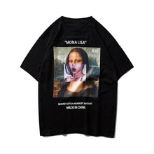 Load image into Gallery viewer, GONTHWID Men Funny Mona Lisa Printed  T Shirts