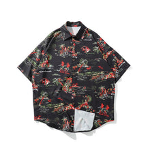 Load image into Gallery viewer, GONTHWID Palm Tree Hawaiian Beach Shirts