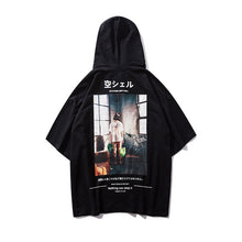 Load image into Gallery viewer, GONTHWID Hip Hop Japanese Girl Printed Hoodies