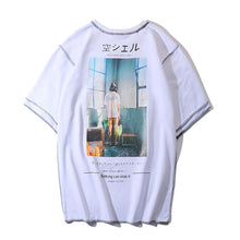 Load image into Gallery viewer, GONTHWID Creative Girl Printed T-shirts