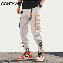 Load image into Gallery viewer, GONTHWID Multi Pockets Cargo Harem Jogger Pants