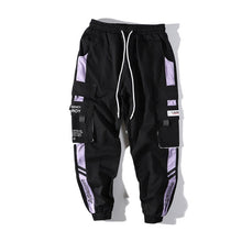 Load image into Gallery viewer, GONTHWID Color Block Cargo Harem Joggers Track Pants