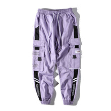 Load image into Gallery viewer, GONTHWID Color Block Cargo Harem Joggers Track Pants