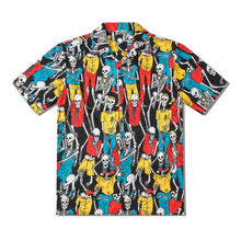 Load image into Gallery viewer, GONTHWID Hip Hop Skull Print Hawaiian Beach Shirts